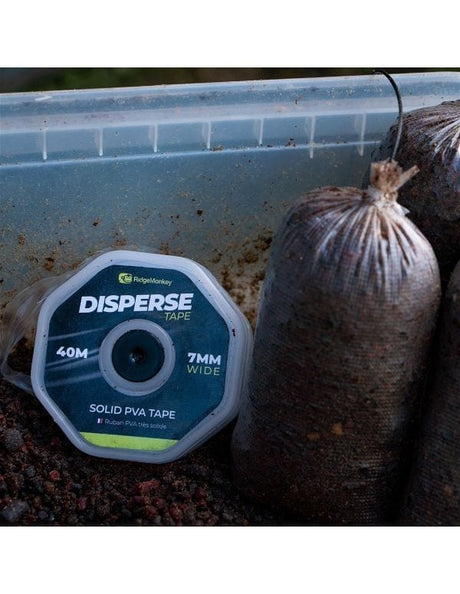 Cinta de PVA Ridge Monkey 40 m / 7 mm - Tienda Carpfishing