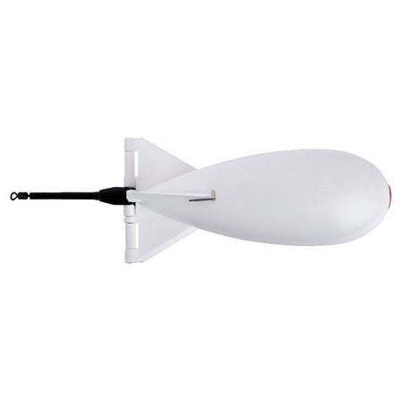 Cohete cebador Spomb Blanco mediano - Tienda Carpfishing
