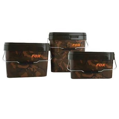 Cubo Fox Camo 17 litros - Tienda Carpfishing