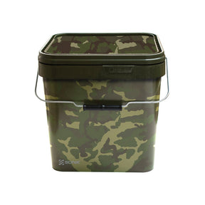Cubo Sonik Square Camo 10 Litros - Tienda Carpfishing