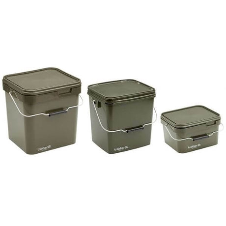 Cubo Trakker 13 litros verde - Tienda Carpfishing