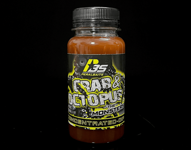 Dip Peralbaits Crab Octopus 250 ml - Tienda Carpfishing