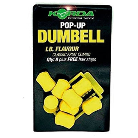 Dumbell flotante amarillo Korda I.B. fruta - Tienda Carpfishing