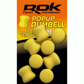 Dumbells Pop Up Rok Fishing Amarillo - Tienda Carpfishing