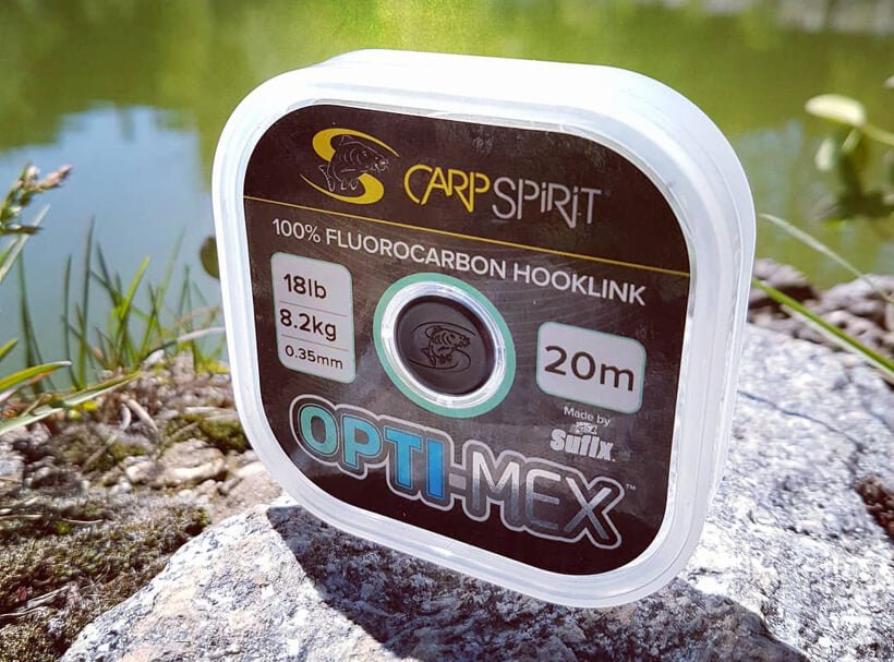 Fluorocarbono Carp Spirit Opti - Mex 20 m - Tienda Carpfishing