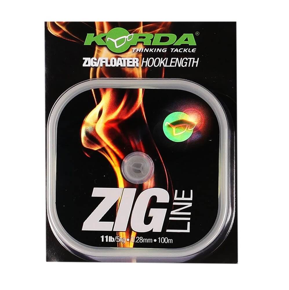 Hilo Zig Korda Verde 100 m - Tienda Carpfishing