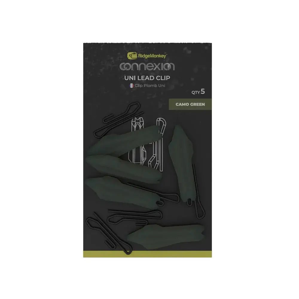 Lead Clip Uni Ridge Monkey Camo Green - Tienda Carpfishing