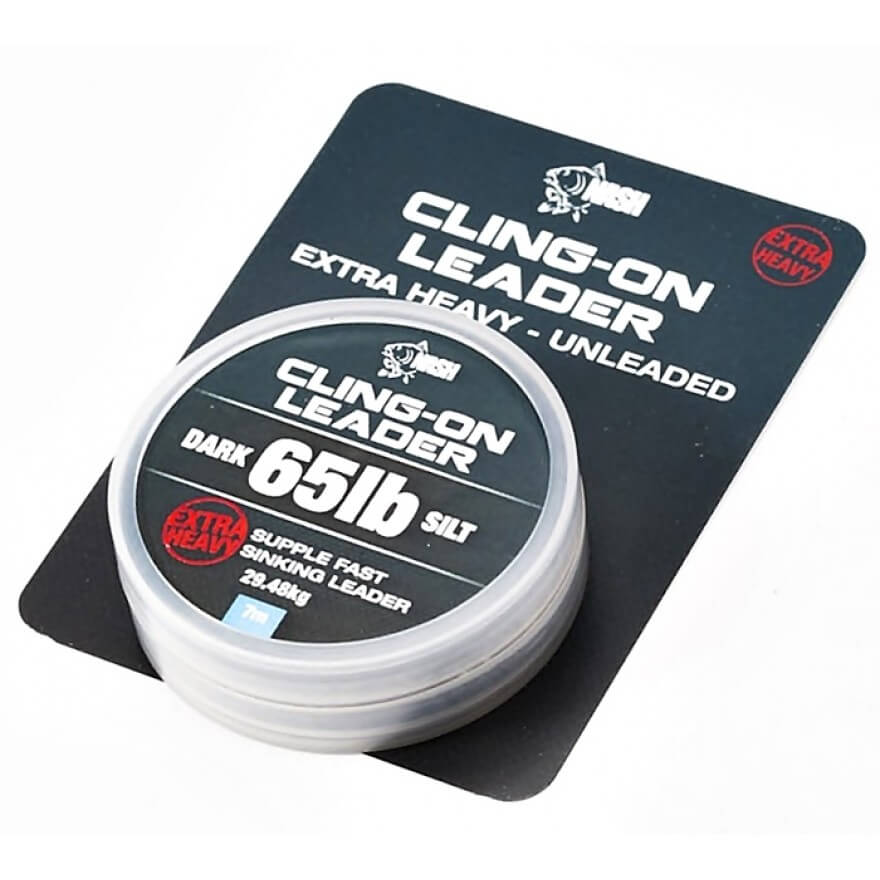 Leader Cling - On Nash Negro 65 Ib 7 m - Tienda Carpfishing