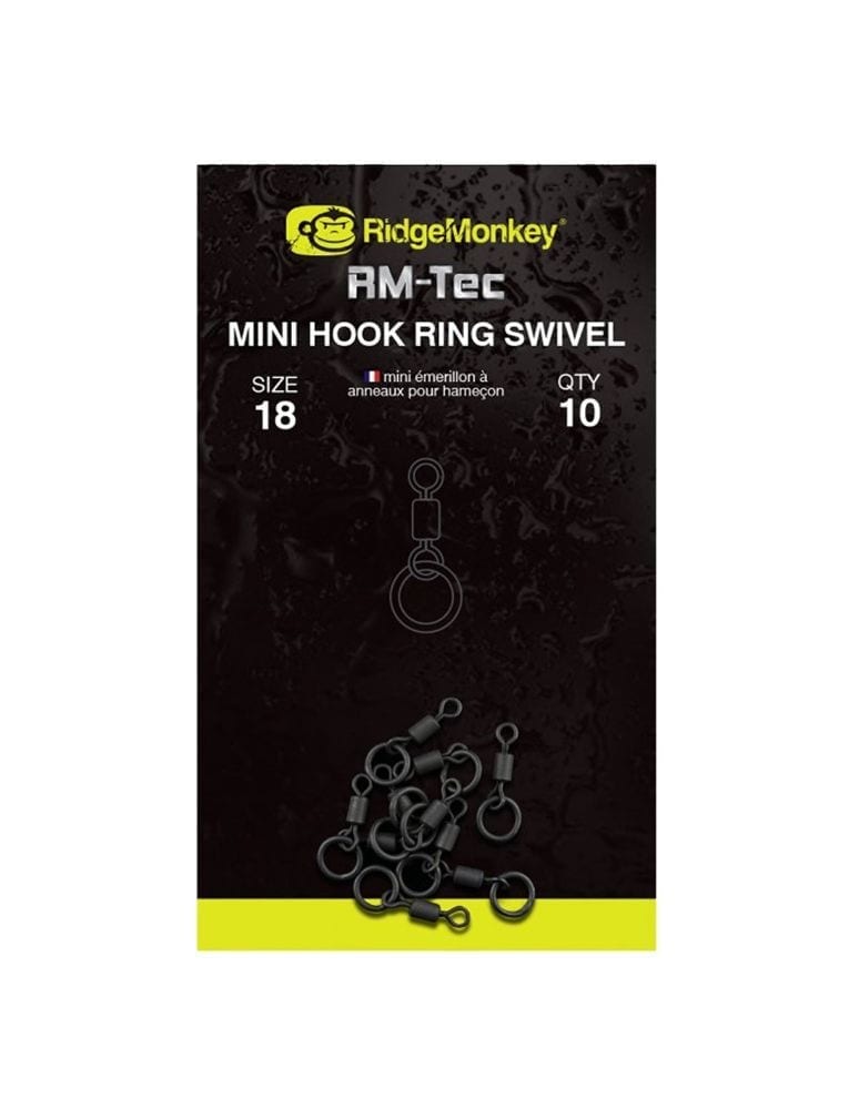 mini hook ring swivel 18 ridge monkey