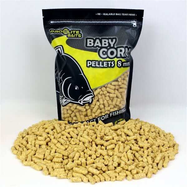 Pellets Pro Elite Baits Baby Corn 8 mm - Tienda Carpfishing