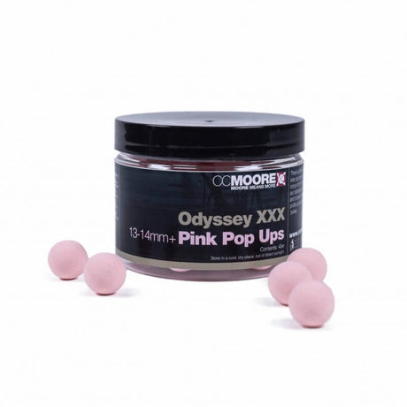 Pop ups Ccmoore Odyssey XXX Rosa 13 - 14 mm - Tienda Carpfishing