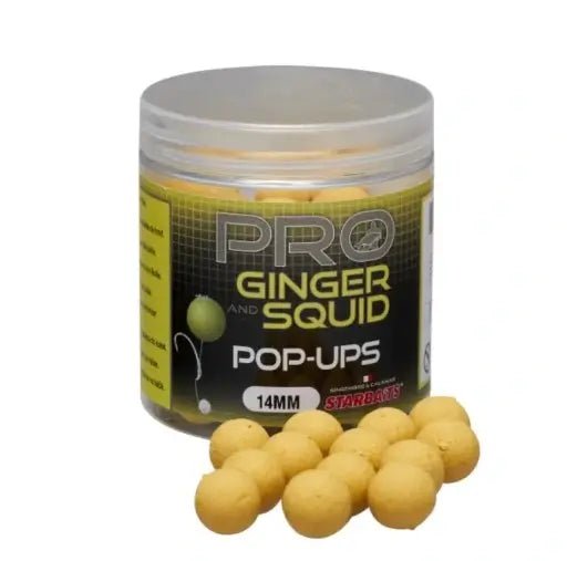 Pop ups Starbaits Pro Ginger Squid 14 mm - Tienda Carpfishing
