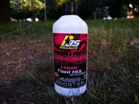 Remojo Booster Fluorine Peralbaits Squid Fresa 500 ml - Tienda Carpfishing