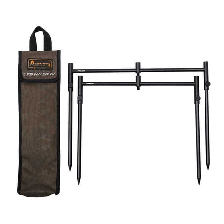 Set Buzz Bar y Picas Prologic Avenger 3 cañas - Tienda Carpfishing