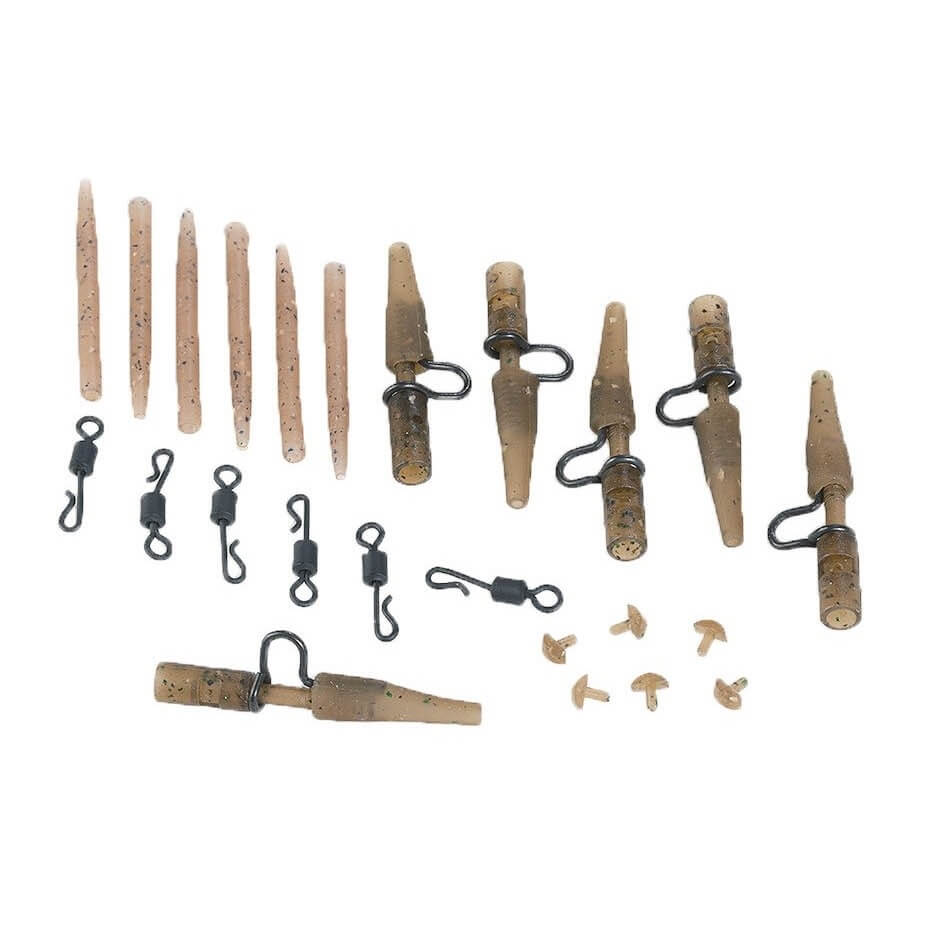 Set Clip con pasador y enganche rápido Extra Carp Heavy Camo - Tienda Carpfishing