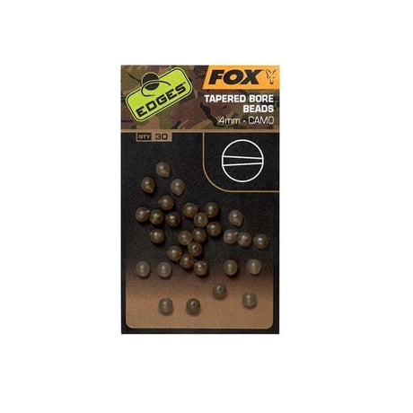 Tapered Bore Beads Camo Fox 4 mm - Tienda Carpfishing