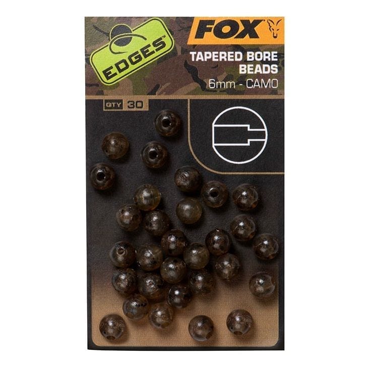 Tapered Bore Beads Camo Fox 6 mm - Tienda Carpfishing