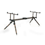 Trípode Fox Horizon Duo Camo 3 Cañas - Tienda Carpfishing