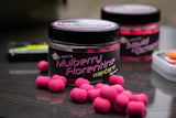 Wafters Dumbells Dynamite Baits Fluoro Mulberry Florentine 14 mm - Tienda Carpfishing