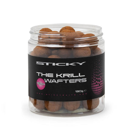 Wafters Sticky Krill Marrón 16 mm - Tienda Carpfishing